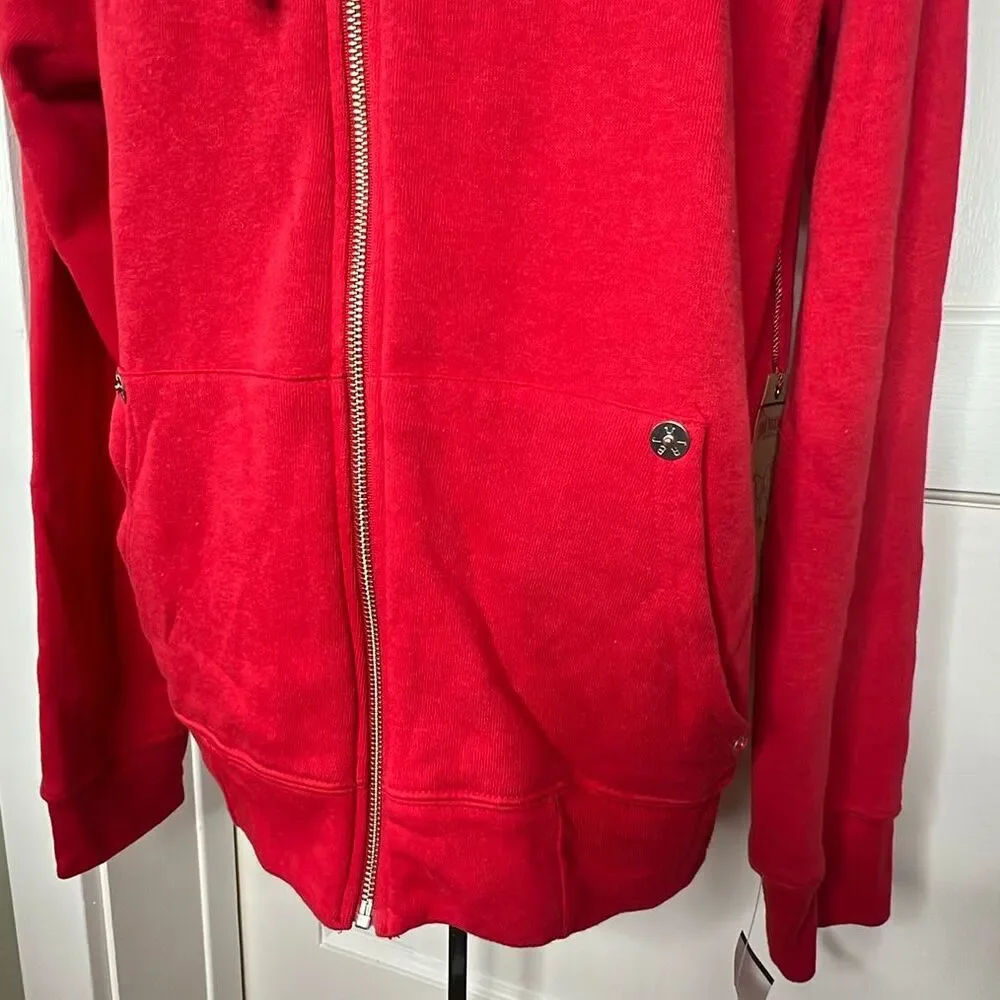 True Religion Buddha Classic Logo Hoodie Red Nwt Size XLarge